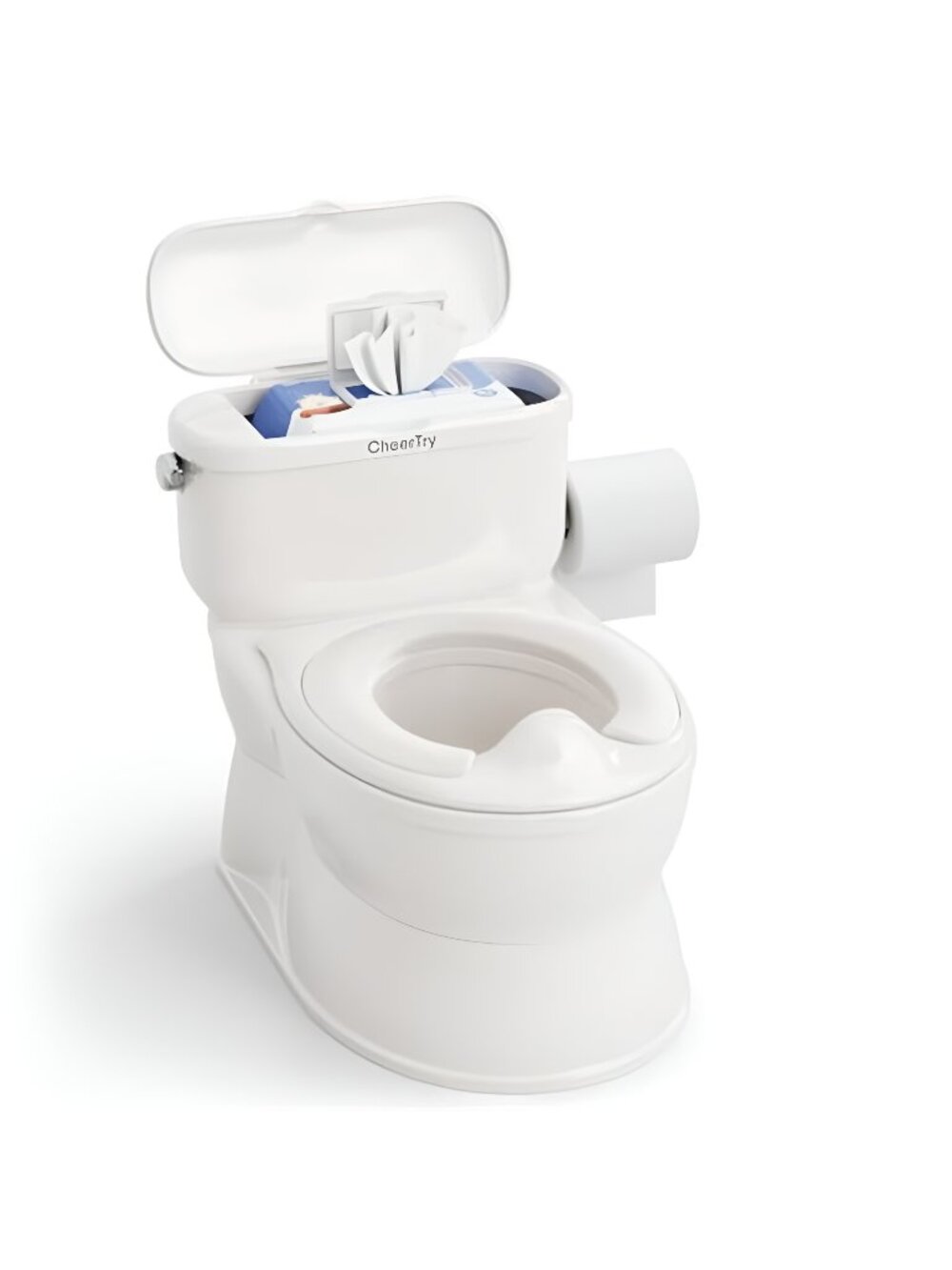 2-in-1 Toddler Potty Training Toilet - with Detachable Training Seat, Realistic